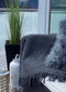 Pledd Dark grey 130x200  100% ULL